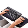 FELLOWES  Mausmatte Plushtouch 9252003   schwarz,mit Handgelenkauflage – Bild 3