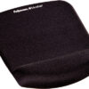 FELLOWES  Mausmatte Plushtouch 9252003   schwarz,mit Handgelenkauflage