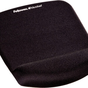 FELLOWES  Mausmatte Plushtouch 9252003   schwarz,mit Handgelenkauflage