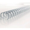GBC       Drahtbinderücken 12mm       A4 RG810870  weiss, 34 Ringe      100 Stück – Bild 3