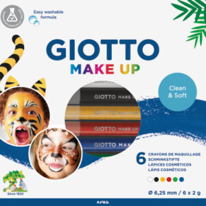 GIOTTO    Schminkstifte Make-Up F474200   Basic Pencil           6 Stück