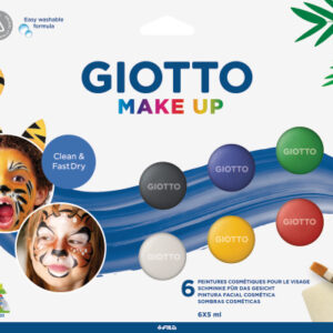 GIOTTO    Schminkfarben Make-Up F476300   Basic Colours 5ml      6 Stück