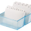 HAN       Karteibox                   A7 977-64    transp./blau, für 300 Karten – Bild 2