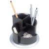 HELIT     Stifteköcher         150x112mm H6220599  schwarz/silber – Bild 2