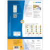 HERMA     Etiketten SPECIAL      70x37mm 4406      gelb,perm.    2400 St./100 Bl. – Bild 2
