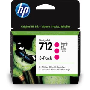 HP        Tintenpatrone 712      magenta 3ED78A    DesignJet T230/250/630  3x29ml
