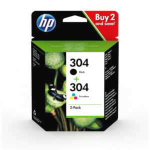 HP        Combopack 304         BK/color 3JB05AE   DeskJet 2620    120/100 Seiten