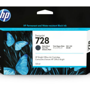 HP        Tintenpatrone 728  matte black 3WX25A    DesignJet T730/T830      130ml