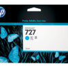 HP        Tintenpatrone 727         cyan B3P19A    DesignJet T920/T1500     130ml