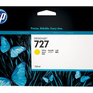 HP        Tintenpatrone 727       yellow B3P21A    DesignJet T920/T1500     130ml