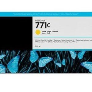 HP        Tintenpatrone 771C      yellow B6Y10A    DesignJet Z6200          775ml