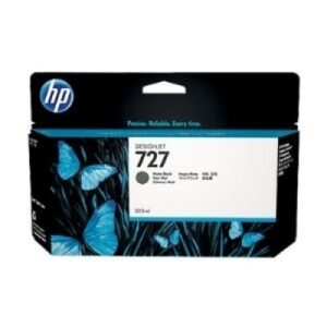 HP        Tintenpatrone 727  matte black C1Q12A    DesignJet T920/T1500     300ml