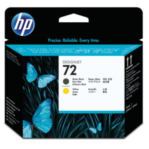HP        Druckkopf 72 schwarz matt/gelb C9384A    DesignJet T1100