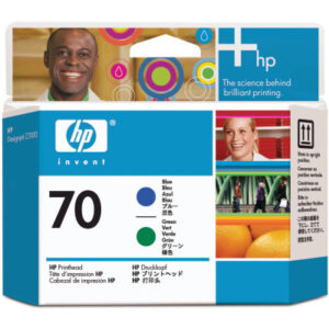 HP        Druckkopf 70        blue/green C9408A    DesignJet Z3100/Z3200