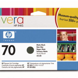 HP        Tintenpatrone 70  schwarz matt C9448A    DesignJet Z2100/3100     130ml