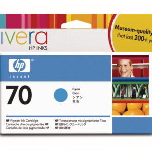 HP        Tintenpatrone 70          cyan C9452A    DesignJet Z2100          130ml
