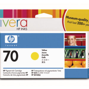HP        Tintenpatrone 70        yellow C9454A    DesignJet Z2100/3100     130ml