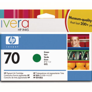 HP        Tintenpatrone 70         green C9457A    DesignJet Z3100/3200     130ml