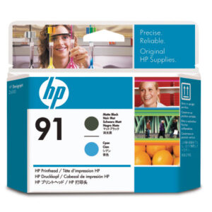 HP        Druckkopf 91 schwarz matt/cyan C9460A    DesignJet Z6100