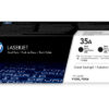 HP        Toner-Modul 35A        schwarz CB435AD   LaserJet P1005         2 Stück