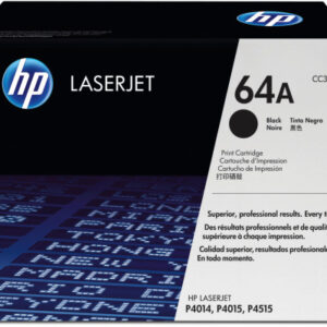 HP        Toner-Modul 64A        schwarz CC364A    LaserJet P4014   10'000 Seiten