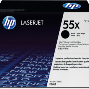 HP        Toner-Modul 55X        schwarz CE255X    LaserJet P3015   12'500 Seiten