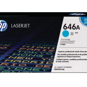 HP        Toner-Modul 646A          cyan CF031A    Color LJ CM4540  12'500 Seiten