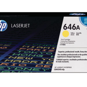 HP        Toner-Modul 646A        yellow CF032A    Color LJ CM4540  12'500 Seiten