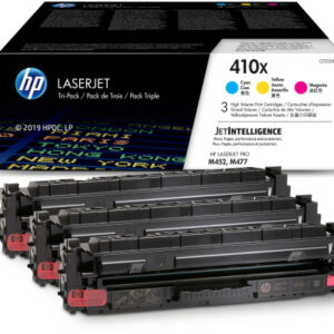 HP        Toner Tri-Pack 410X        CMY CF252XM   CLJ Pro M452           5000 S.