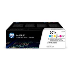 HP        Toner Tri-Pack 201X        CMY CF253XM   CLJ Pro M252/MFP277    2300 S.