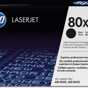 HP        Toner-Modul 80X        schwarz CF280X    LaserJet Pro 400   6900 Seiten