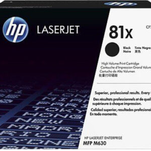 HP        Toner-Modul 81X        schwarz CF281X    LJ Enterprise M630   25'000 S.