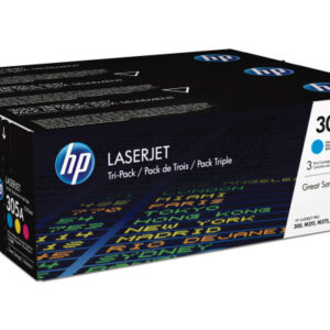 HP        Toner Tri-Pack 305A        CMY CF370AM   LJ Pro Color M375  2600 Seiten