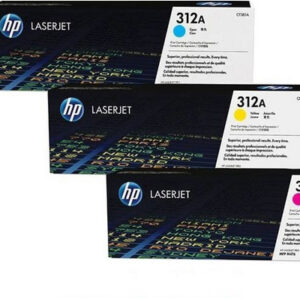 HP        Toner Tri-Pack 312A        CMY CF440AM   Color LJ Pro M476      2700 S.