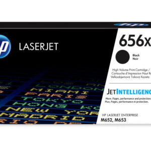 HP        Toner-Modul 656X       schwarz CF460X    CLJ Enterprise M652  27'000 S.