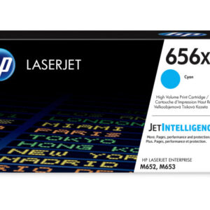 HP        Toner-Modul 656X          cyan CF461X    CLJ Enterprise M652  22'000 S.