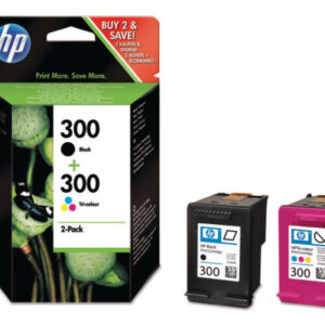 HP        Combopack 300         BK/color CN637EE   DeskJet D2560   200/165 Seiten