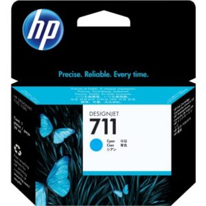 HP        Tintenpatrone 711         cyan CZ130A    DesignJet T120/520        29ml