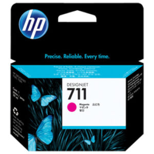 HP        Tintenpatrone 711      magenta CZ131A    DesignJet T120/520        29ml
