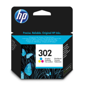 HP        Tintenpatrone 302        color F6U65AE   OfficeJet 3830      165 Seiten