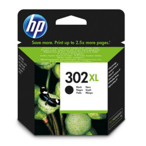 HP        Tintenpatrone 302XL    schwarz F6U68AE   OfficeJet 3830      480 Seiten