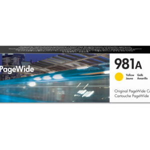 HP        Tintenpatrone 981A      yellow J3M70A    PW Enterprise 556      6000 S.
