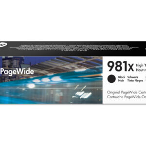 HP        Tintenpatrone 981X     schwarz L0R12A    PW Enterprise 556    11'000 S.