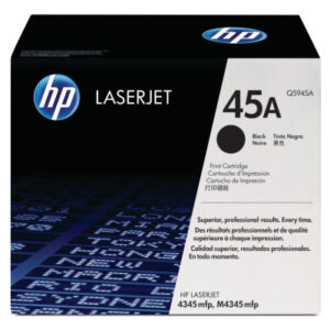 HP        Toner-Modul 45A        schwarz Q5945A    LaserJet 4345    18'000 Seiten