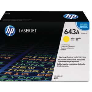 HP        Toner-Modul 643A        yellow Q5952A    Color LaserJet 4700  10'000 S.