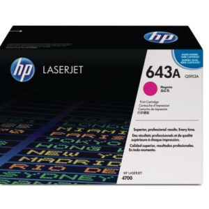 HP        Toner-Modul 643A       magenta Q5953A    Color LaserJet 4700  10'000 S.
