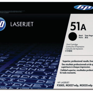 HP        Toner-Modul 51A        schwarz Q7551A    LaserJet P3005     6500 Seiten