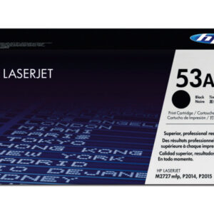HP        Toner-Modul 53A        schwarz Q7553A    LaserJet P2015     3000 Seiten