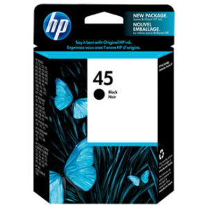 HP SPS    Smart Card Ink Cartridge black B3F38A    45A                       40ml