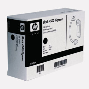 HP SPS    4500 Pigment Druckkopf schwarz Q7456A    und Connector Assembly